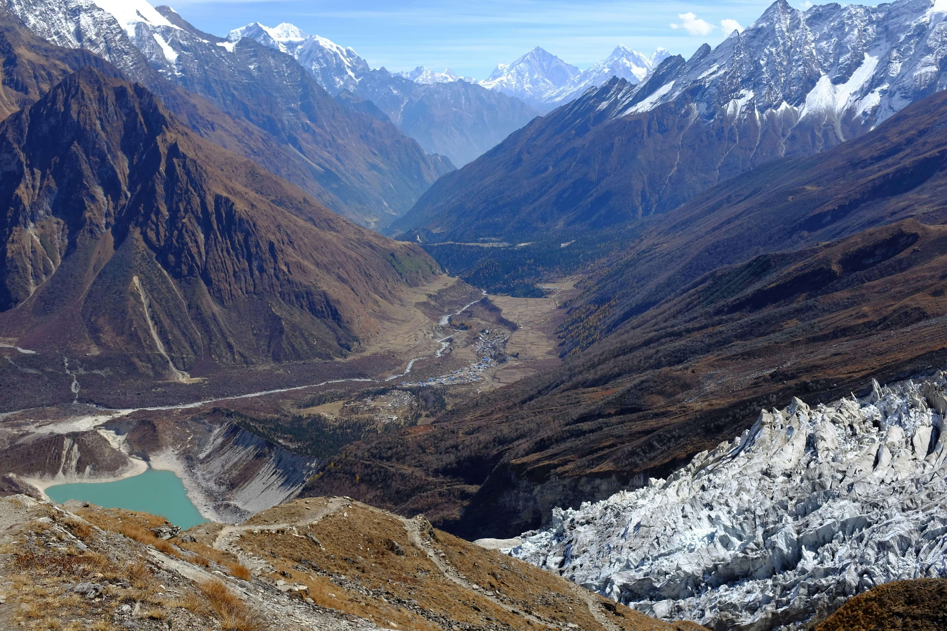 untouched nature in Manaslu trek