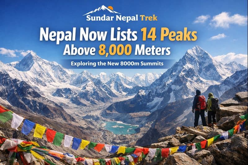 Nepal adds new 8000m peaks
